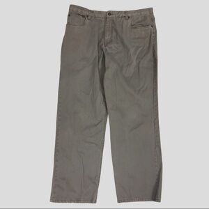 Retreat Gray Jeans Mens 40 X 32 Cotton Relaxed Fit